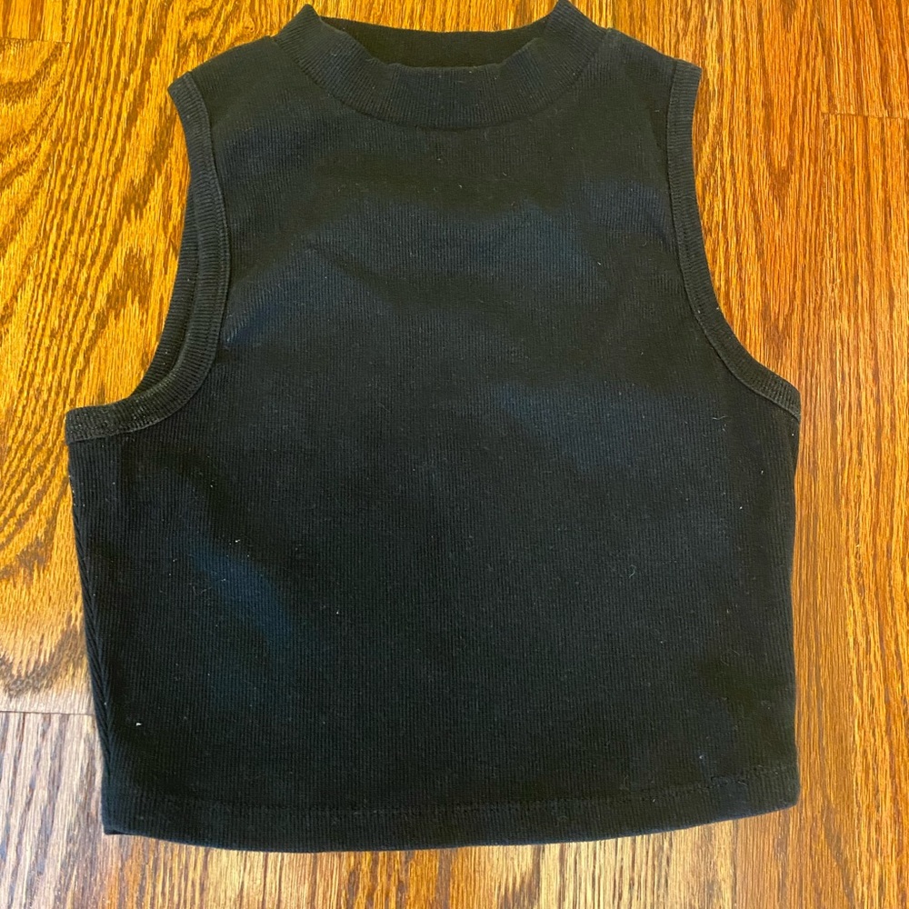 Billabong Black Cropped Tank
